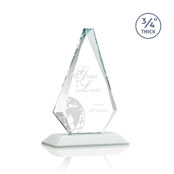 The exquisite Windsor Award features a 0.75" thick Starfire Crystal diamond... from ASI 84592 St Regis Group / St Regis