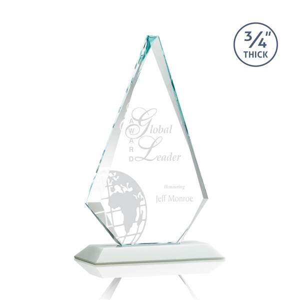 The exquisite Windsor Award features a 0.75" thick Starfire Crystal diamond... from ASI 84592 St Regis Group / St Regis