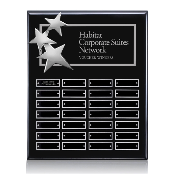 High-Gloss Piano Finish Plaque... from ASI 84592 St Regis Group / St Regis