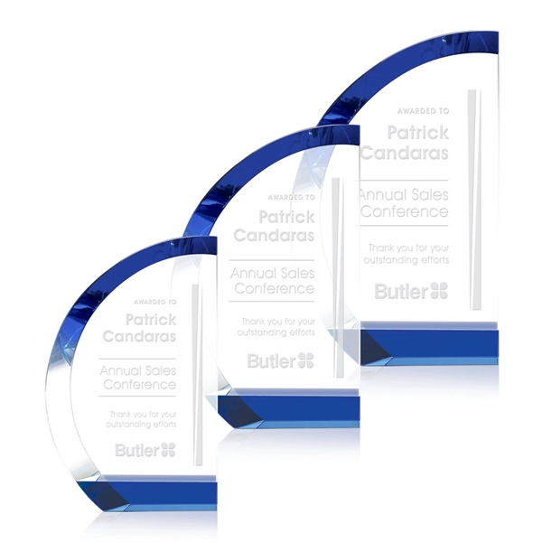 Fabulous Optical Crystal Award features a Blue Optical... from ASI 84592 St Regis Group / St Regis