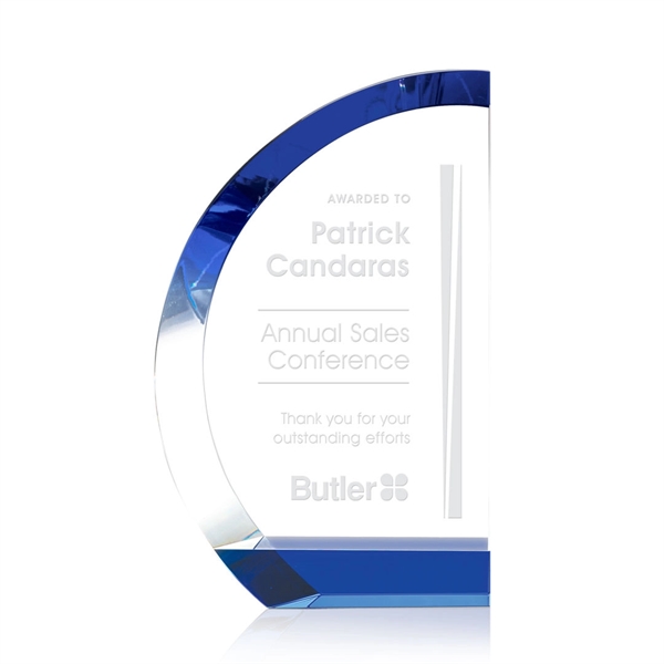 Fabulous Optical Crystal Award features a Blue Optical... from ASI 84592 St Regis Group / St Regis