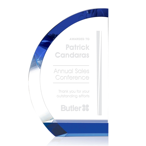 Fabulous Optical Crystal Award features a Blue Optical... from ASI 84592 St Regis Group / St Regis