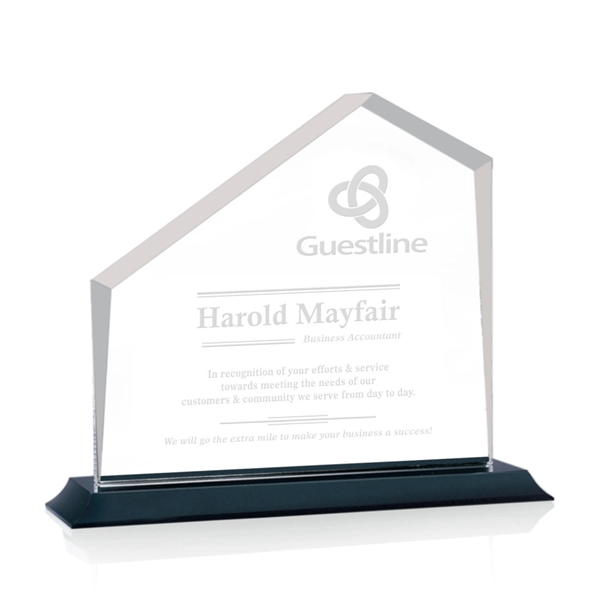 Starfire color award on a black Bartlett base.... from ASI 84592 St Regis Group / St Regis