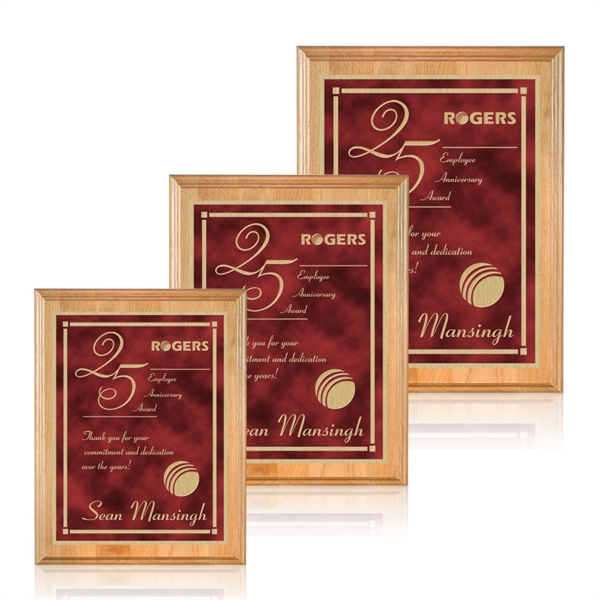 Beautiful Red Alder Plaque... from ASI 84592 St Regis Group / St Regis