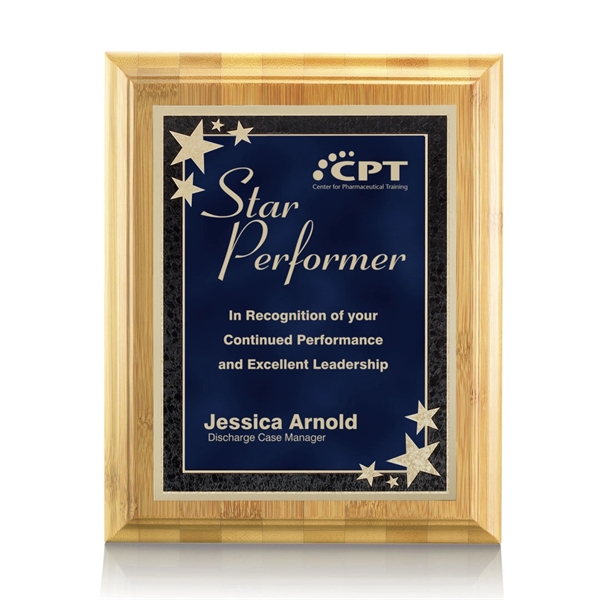 Eco-Friendly Bamboo Plaques... from ASI 84592 St Regis Group / St Regis