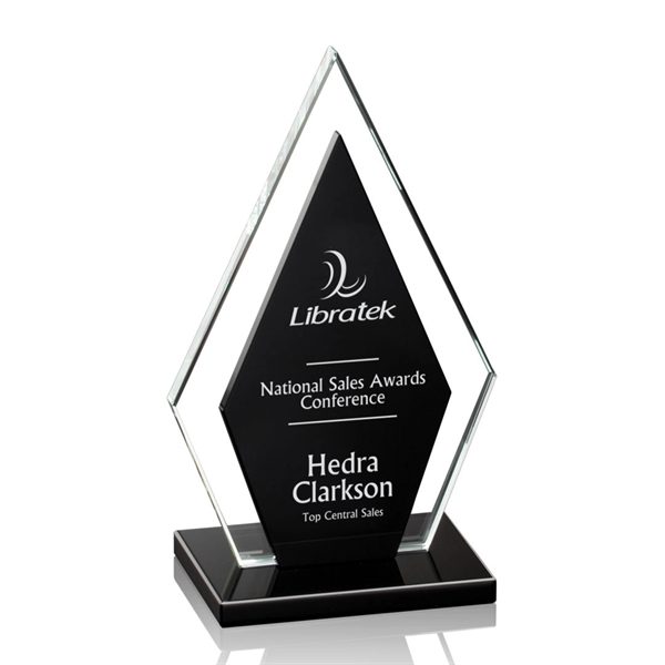 The clear and solid black crystal diamond shape of the Zarita... from ASI 84592 St Regis Group / St Regis