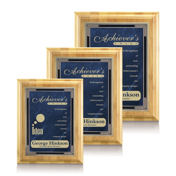 Eco-Friendly Bamboo Plaques... from ASI 84592 St Regis Group / St Regis