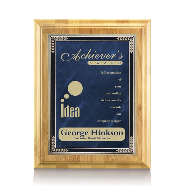 Eco-Friendly Bamboo Plaques... from ASI 84592 St Regis Group / St Regis