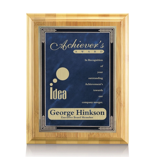 Eco-Friendly Bamboo Plaques... from ASI 84592 St Regis Group / St Regis