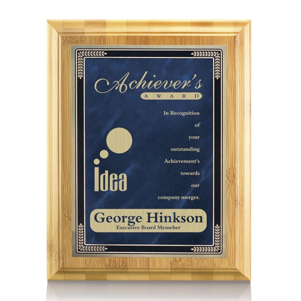 Eco-Friendly Bamboo Plaques... from ASI 84592 St Regis Group / St Regis