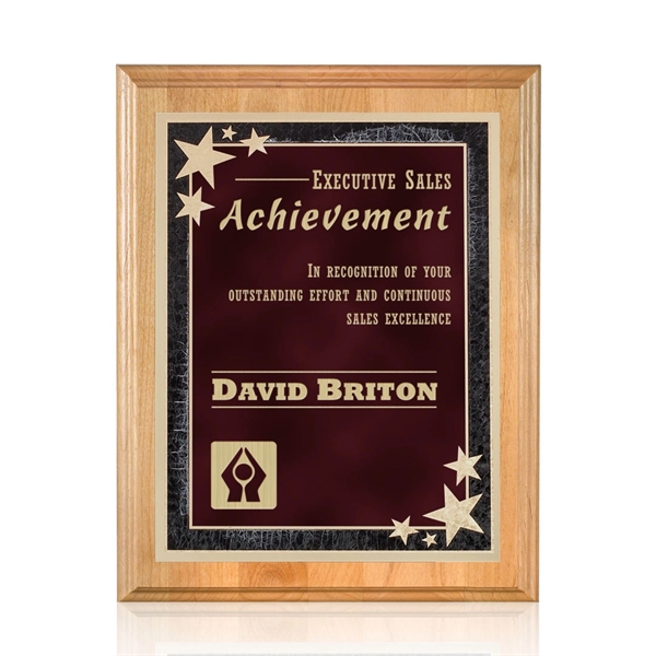 Beautiful Red Alder Plaque... from ASI 84592 St Regis Group / St Regis