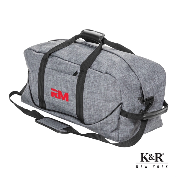 Duffel bag with adjustable, detachable should strap and dual carry handles.... from ASI 84592 St Regis Group