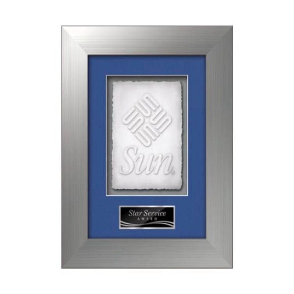 Cast Paper award framed in our exquisite Premier molding with your... from ASI 84592 St Regis Group
