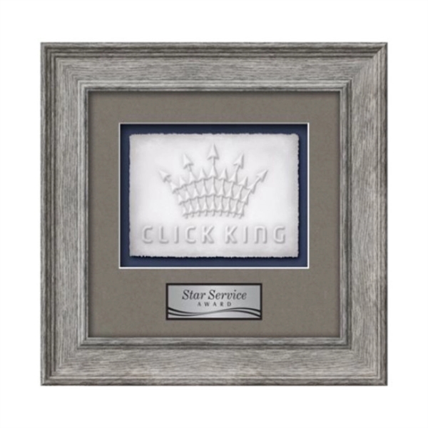The Calder Cast Paper Framed Award capitalizes on the organic, delicate... from ASI 84592 St Regis Group