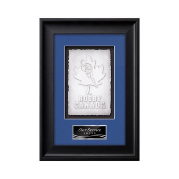 The Yorktech Cast Paper Framed Award capitalizes on the organic, delicate... from ASI 84592 St Regis Group