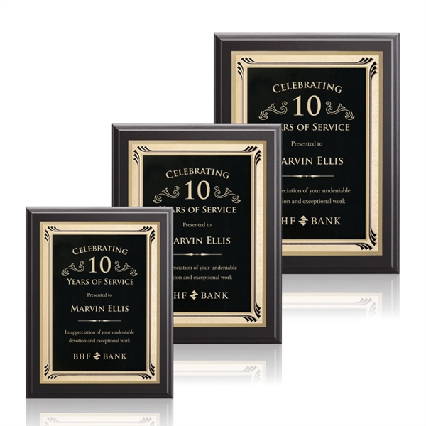 Black Finish Plaque... from ASI 84592 St Regis Group / St Regis