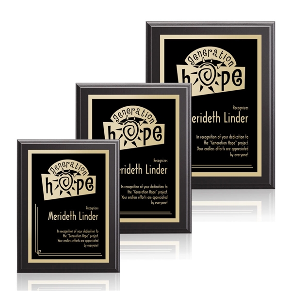 Black Finish Plaques... from ASI 84592 St Regis Group / St Regis