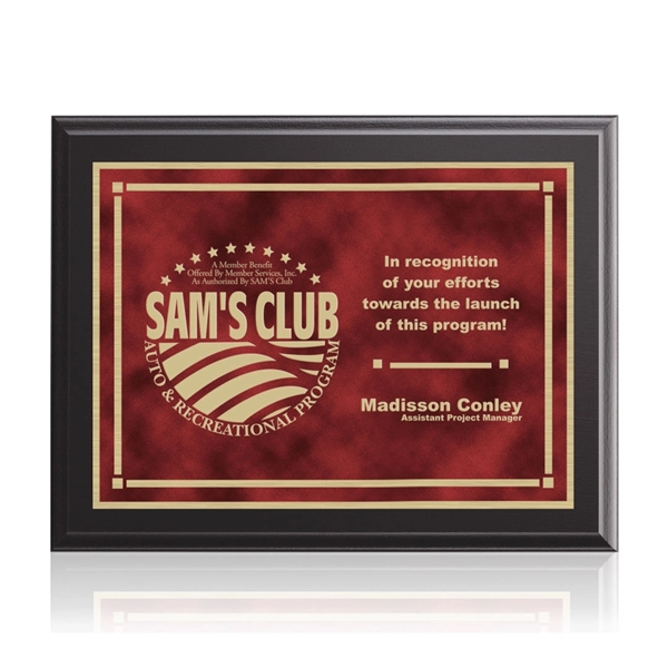 Black Finish Plaque... from ASI 84592 St Regis Group / St Regis