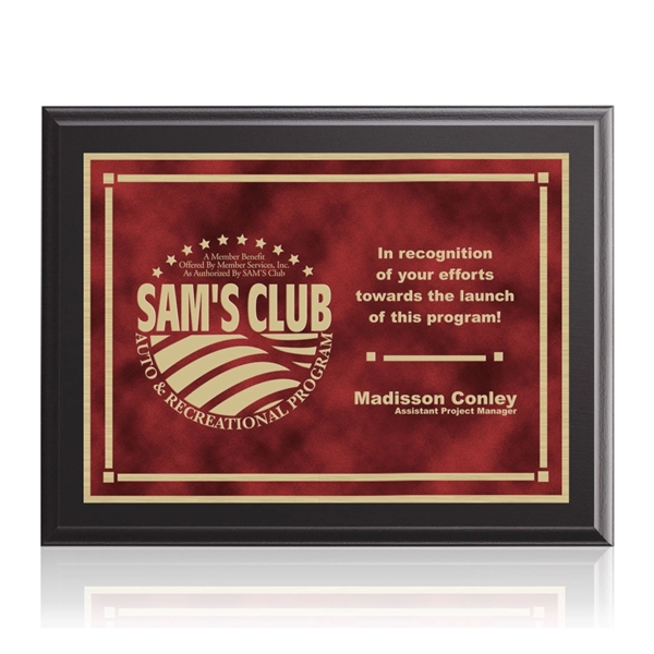 Black Finish Plaque... from ASI 84592 St Regis Group / St Regis