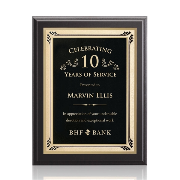 Black Finish Plaque... from ASI 84592 St Regis Group / St Regis