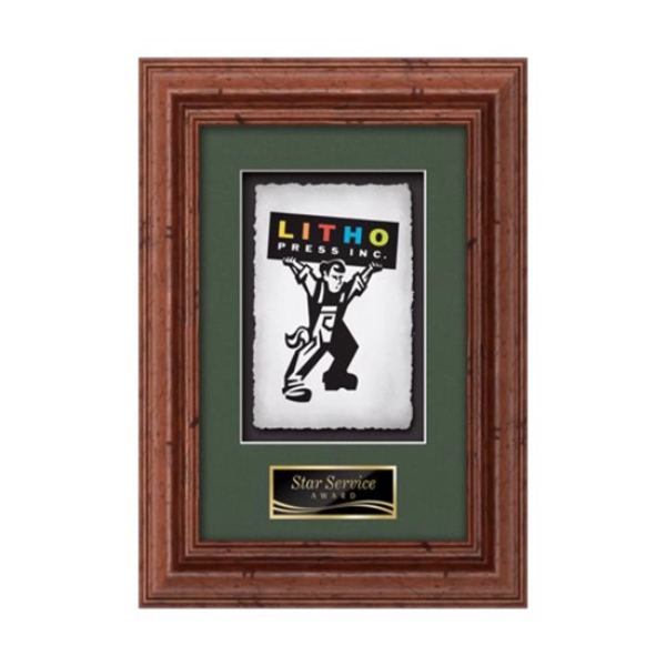 VividPrint award framed in our exquisite Terrene molding with your choice... from ASI 84592 St Regis Group