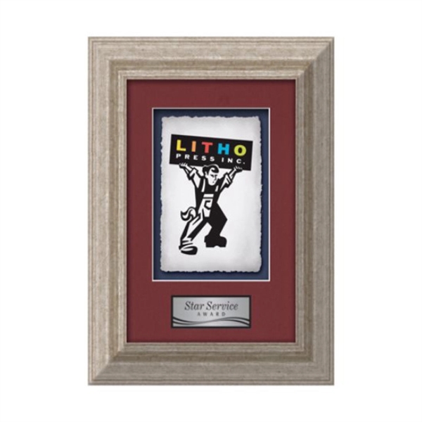 VividPrint award framed in our exquisite Terrene molding with your choice... from ASI 84592 St Regis Group