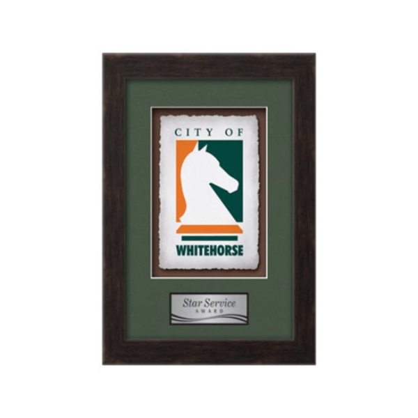 VividPrint award framed in our exquisite Eldridge molding with your choice... from ASI 84592 St Regis Group