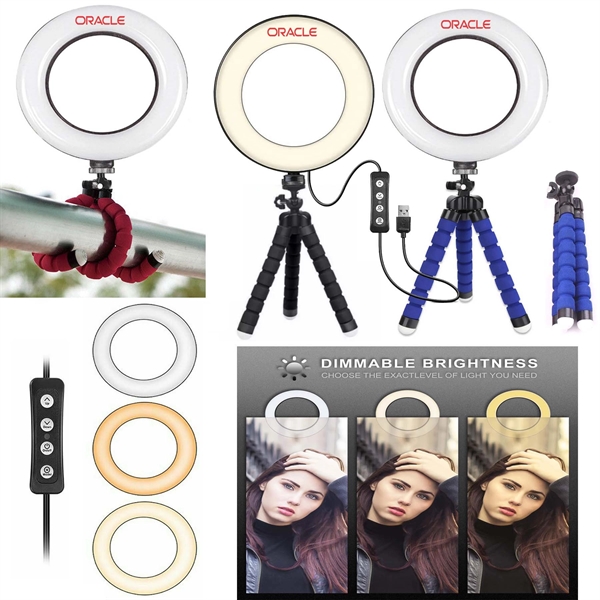 Home Streaming Studio with 6" Light & Tripod... from ASI 79909 Promotek