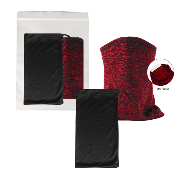 Cooling gaiter with mask pouch for protecting yourself and others from... from ASI 61125 Hit Promotional Products