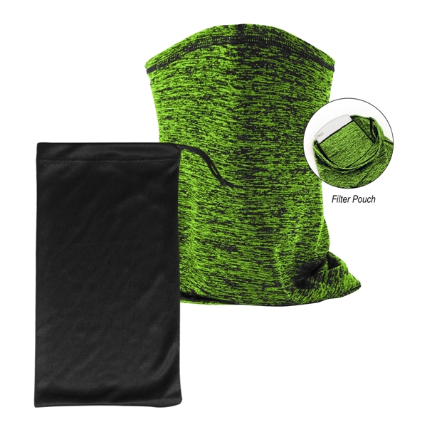 Cooling gaiter with mask pouch for protecting yourself and others from... from ASI 61125 Hit Promotional Products