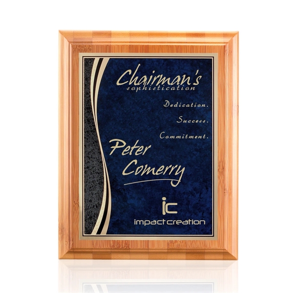 Eco-Friendly Bamboo Plaques... from ASI 84592 St Regis Group / St Regis