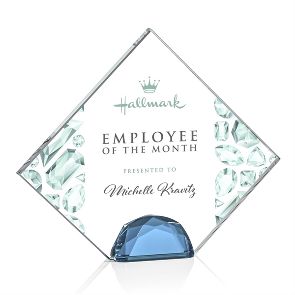 The Deerfield award features a Starfire Crystal diamond wedged between two... from ASI 84592 St Regis Group / St Regis