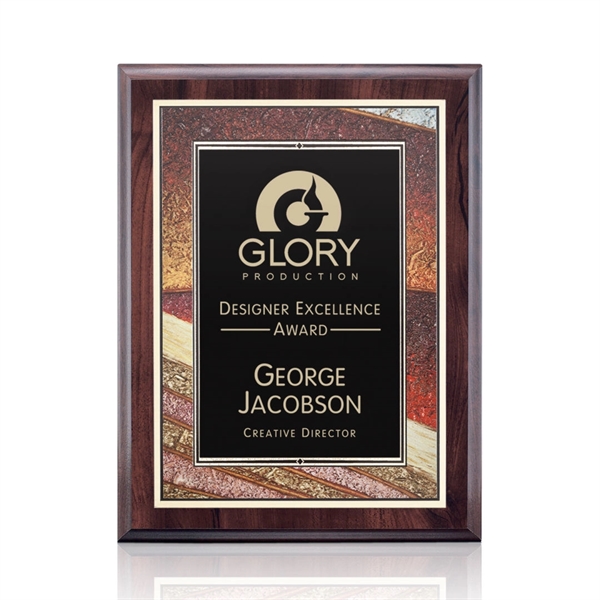 Farnsworth/Albina Plaque - Cherry Finish 7"x9"... from ASI 84592 St Regis Group / St Regis