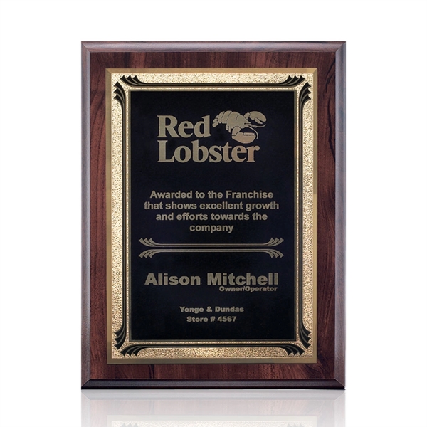 Wall plaque with a Sonata design plate.... from ASI 84592 St Regis Group / St Regis