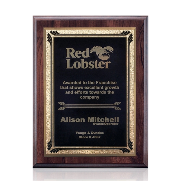 Wall plaque with a Sonata design plate.... from ASI 84592 St Regis Group / St Regis