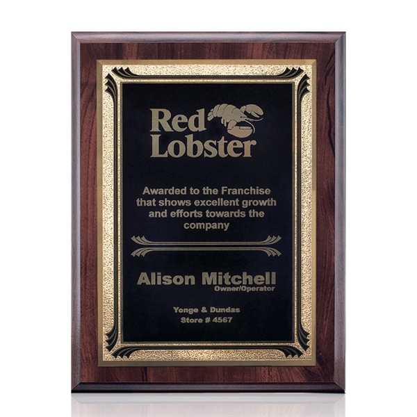 Wall plaque with a Sonata design plate.... from ASI 84592 St Regis Group / St Regis