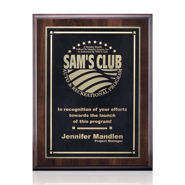 Cherry Finish Plaque... from ASI 84592 St Regis Group / St Regis