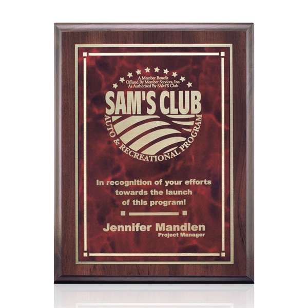 Cherry Finish Plaque... from ASI 84592 St Regis Group / St Regis