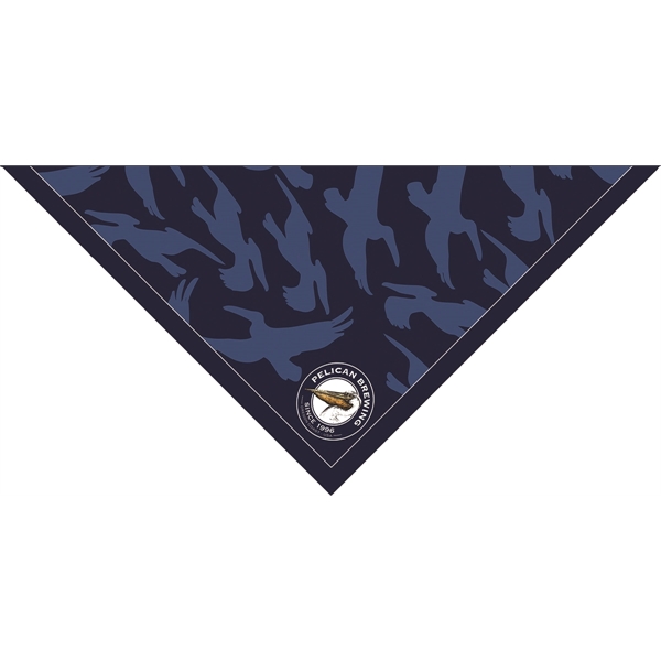 100% peachskin polyester triangular bandannas with digital printing; offered in three... from ASI 44020 Bandanna Promotions By CARO-LINE / Swag-Wag Pets