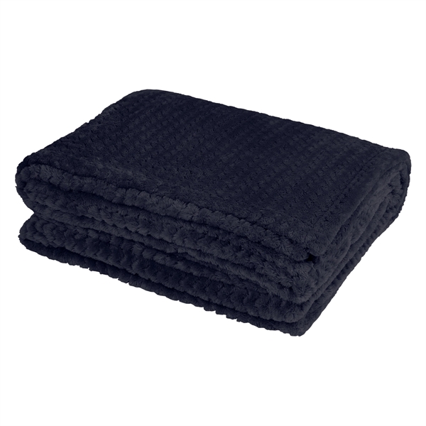 Cozy plush blanket made of 100% polyester and measuring 60" x... from ASI 61125 Hit Promotional Products / Hit®