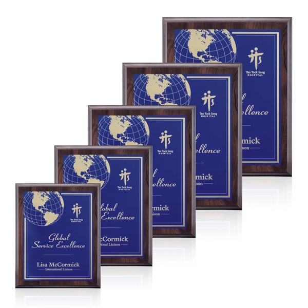 Cherry or Black Finish Plaques... from ASI 84592 St Regis Group / St Regis