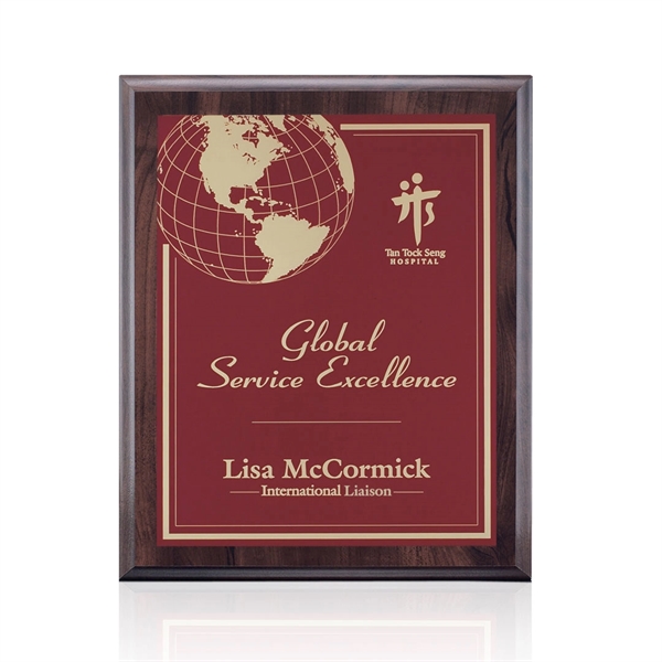 Cherry or Black Finish Plaques... from ASI 84592 St Regis Group / St Regis