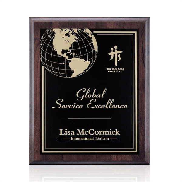 Cherry or Black Finish Plaques... from ASI 84592 St Regis Group / St Regis