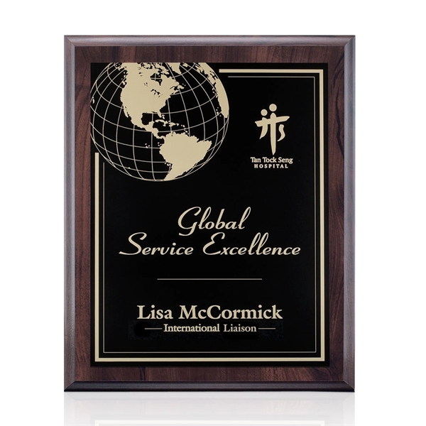 Cherry or Black Finish Plaques... from ASI 84592 St Regis Group / St Regis