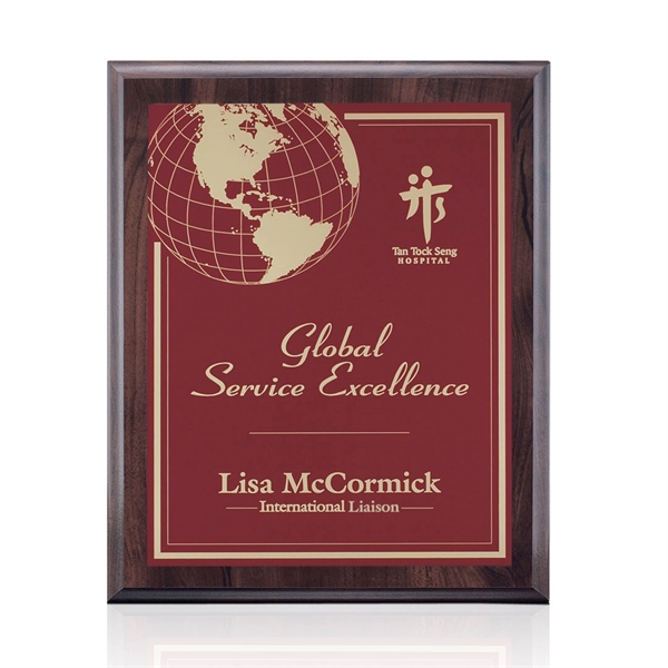 Cherry or Black Finish Plaques... from ASI 84592 St Regis Group / St Regis