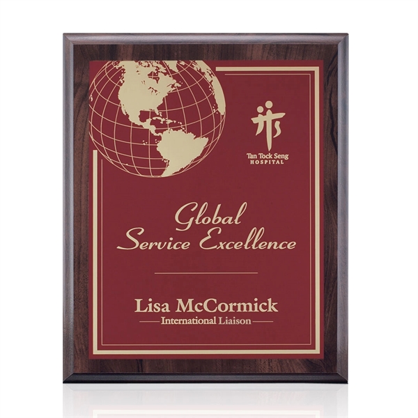Cherry or Black Finish Plaques... from ASI 84592 St Regis Group / St Regis