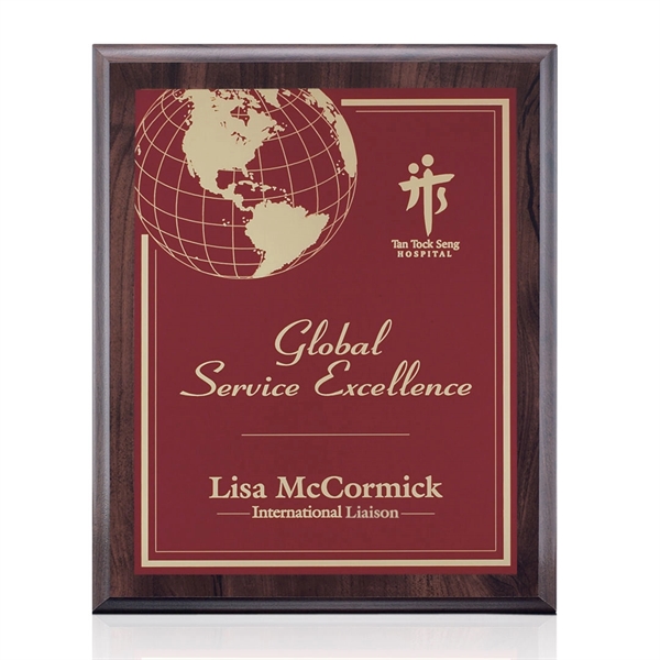 Cherry or Black Finish Plaques... from ASI 84592 St Regis Group / St Regis
