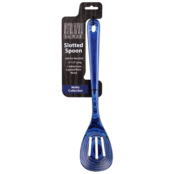 Mediterranean Style Slotted Spoon. Elegant style and pattern for a bold... from ASI 91565 Totally Bamboo