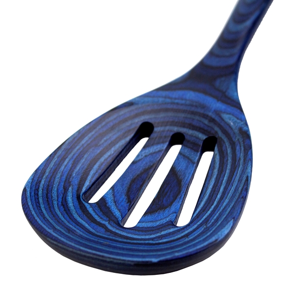 Mediterranean Style Slotted Spoon. Elegant style and pattern for a bold... from ASI 91565 Totally Bamboo