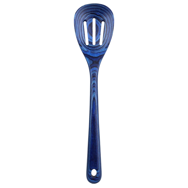 Mediterranean Style Slotted Spoon. Elegant style and pattern for a bold... from ASI 91565 Totally Bamboo
